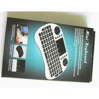 I8 2,4GHz LED-Hintergrundbeleuchtete Mini-Funktastatur mit Touchpad USB-Spiel- und Desktop-Fernbedienung für Smart-TV und PC