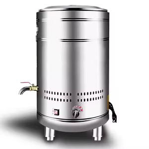 Cuiseur à nouilles au gaz commercial, seau à soupe isotherme en acier inoxydable, équipement de restauration à chauffage rapide pour restaurants et street food - Product Image 1
