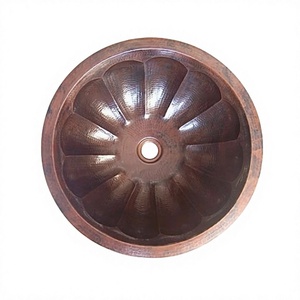 Copper Bathroom Sink Exclusive Quality Customized Size And Shape Wash <b>Basin</b> Sink For Hotel And Restaurant Usage - Product Image 1