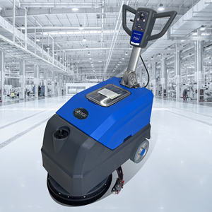 Fregadora de Pisos Mini Compacta Ligera Comercial de Nivel de Entrada GAOGE <span class=keywords><strong>M1</strong></span> con Cambio de Cepillo Económico y Funcionamiento a Batería - Product Image 4