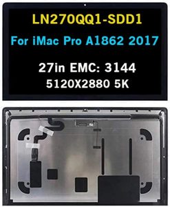 Écran LCD de remplacement pour <span class=keywords><strong>iMac</strong></span> Pro A1862, écran LM270QQ1(SD)(D1) compatible avec la version <span class=keywords><strong>5K</strong></span> de <span class=keywords><strong>2017</strong></span>, EMC3144 - Product Image 1