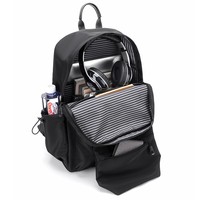 Mochila de poliéster con amortiguación de aire, moderna, unisex, para estudiantes, de gran capacidad, para viajes, informal, para computadora