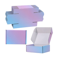 Maßgefertigte Rosa Wellpappe-Versandboxen Luxuriöse Kleinunternehmen-Verpackung Geschenkboxen für Kosmetik Schmuck E-Commerce