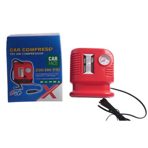Compresor de Aire para Auto de 12V, 250/300 PSI, Inflador de Neumáticos con Manómetro y Manguera para Uso en Automóviles - Product Image 2