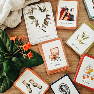 بطاقات فلاش كروت إسبانية لتعليم اللغة الإسبانية للأطفال - Product Image 6