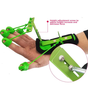 Pelatih tangan silikon penguat lengan bawah untuk kekuatan penarik pergelangan tangan pelatih latihan rehabilitasi 5 jari - Product Image 2