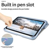 Meilleures ventes - Étui rabattable pour iPad Mini 6 8,3 pouces - Fonction de mise en veille/réveil automatique - Housse de protection pour tablette pour iPad Mini 7 - Haute qualité