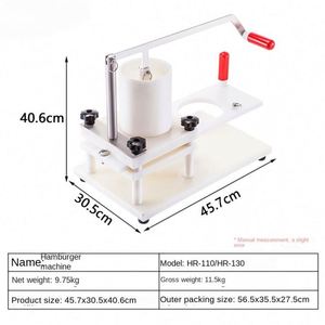 Machine à hamburgers professionnelle pour la production de galettes de viande – Direct Usine - Product Image 2