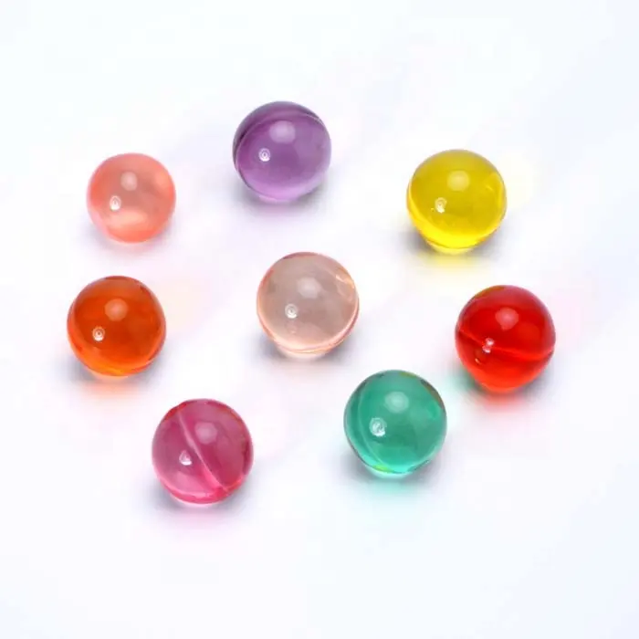 Colorful scented round bath oil bead for personal care in different fragrance