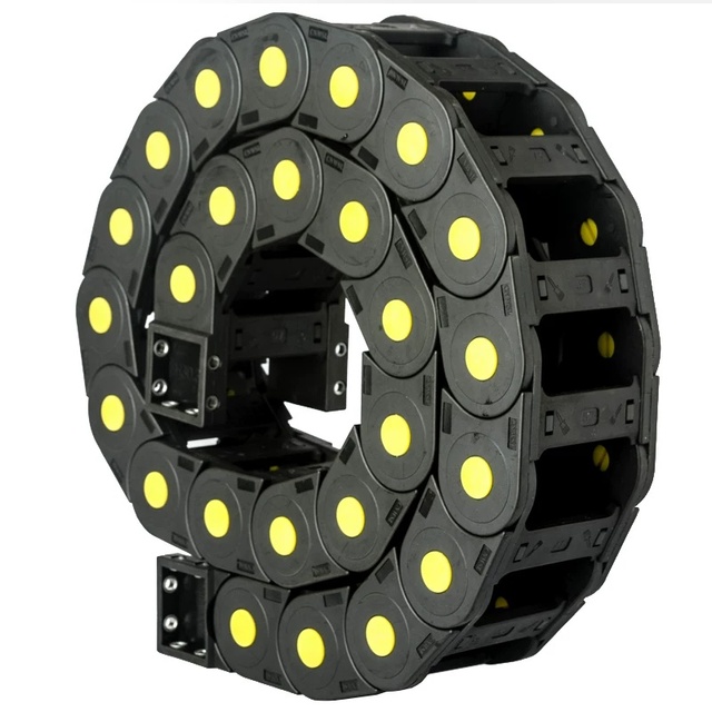 MDH High Quality Nylon Cable Chain Enclosed for 25*28mm Plastic Circuit Bearing with 3-Year Warranty and 2kg Weight