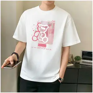 T Shirt Custom T Shirt Printing Blank T-Shirt With Embroidery Logo Polyester Spandex Printed Button Up Turkey Japanese T-Shirts