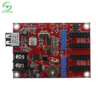 Carte de contrôle Wi-Fi couleur complète la plus récente et la moins chère pour l'affichage LED WF4 WF2 WF1 HuIdu HD2020 HD2018