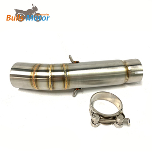 Pour YAMAHA 2019 2020 2021 <span class=keywords><strong>2022</strong></span> <span class=keywords><strong>Tenere700</strong></span> tuyau d'échappement moyen Tenere 700 tuyau d'échappement moyen lien connecter moto sans lacet - Product Image 3