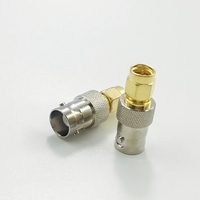 Adaptateur d'antenne 50 ohms, connecteur BNC femelle vers SMA mâle