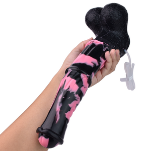 FAAK Silicone Fantasy Ejaculação <span class=keywords><strong>Dildo</strong></span> Tamanho M L 35cm de comprimento Squirting Cavalo Penis Com Sucker Spray Líquido Função Sex Toys - Product Image 4