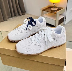Chaussures rétro Dechen à double bride pour femme, chaussures A-Game en daim patchwork, chaussures de sport polyvalentes à semelle en caoutchouc pour le quotidien - Product Image 3