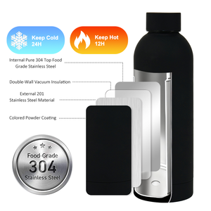 ขวดน้ำสแตนเลสขนาด 64 ออนซ์ 2 ลิตร 500 มล. 304 32 ออนซ์ พร้อมฝาปิดหลากหลายแบบ - Product Image 5