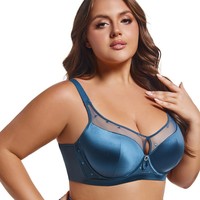 Soutien-gorge sexy push-up sans couture, ajustable, grande taille, à surface lisse, pour le commerce transfrontalier Europe-Amérique