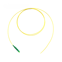 Cable de Comunicación de Red de Fibra Óptica Simplex LC APC Monomodo G652D Estable y Confiable, con Cubierta de PVC/LSZH >70N