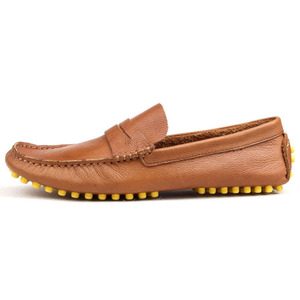Scarpa Casual morbida scarpa singola da uomo, scarpe eleganti in pelle, pelle per uomo Schuhe vera pelle di mucca gomma strato superiore pelle bovina - Product Image 6