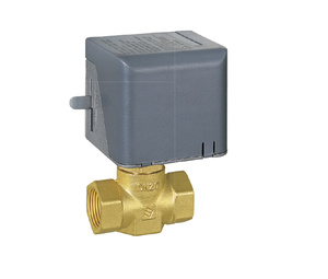 LISHUI DN25 Rosca macho Conexión en vivo Válvula de compuerta eléctrica de dos vías de latón Válvula de bola motorizada para agua OEM personalizable - Product Image 1