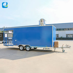 Camion de nourriture Pizza entièrement équipé Chammp remorque avec porche cuisine mobile barbecue chariot de nourriture café mobile <span class=keywords><strong>voiture</strong></span> de nourriture en vente - Product Image 3