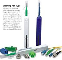 Stylo de nettoyage à fibre optique pour SC FC ST 2.5mm