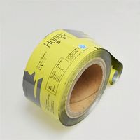 Emballage alimentaire bon marché, film plastique en rouleau / matériau d'emballage flexible