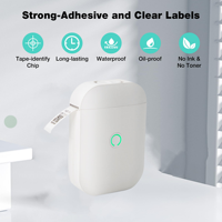 D11 pro stiker termal genggam portabel bluetooth, pembuat label kecil dengan berbagai Templat