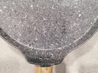Poêle en crêpe de granit antiadhésive, pour induction, prix d'usine