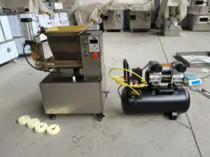 Full Automatic Bread Dough Cutter/dough Strip Cutting Machine Steam Stuffing Bun Cutting Dividing Machine For Sale