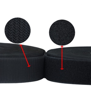 Vente en gros de ruban auto-agrippant personnalisé, écologique, lavable, multifonction, 100% nylon, 100 mm, adhésif puissant d'un seul côté, 25 m/rouleau, OEM - Product Image 1