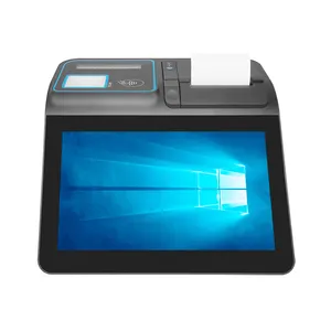 POS-M1106 Windows RFID都在一个带有打印机的POS终端