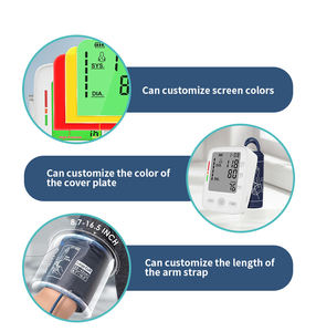 Otomatik üst kol BP monitör tek dokunuşla işlem düzensiz kalp atışı dedektörü - Product Image 3