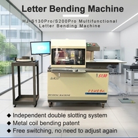 Mesin Pembengkok Huruf Saluran Otomatis CNC Presisi Tinggi AOKAI untuk Baja Tahan Karat/Aluminium/Paduan Aluminium dengan Kontrol PLC untuk Signage
