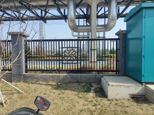 Paneles de valla de hierro forjado de hierro galvanizado de 6 pies Puertas de acero galvanizado en caliente <span class=keywords><strong>para</strong></span> <span class=keywords><strong>balcones</strong></span> Piscinas Casas Marco de metal - Product Image 4