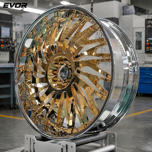 EVOR Jantlar 26 İnç dövme 5x114.3 Jantlar Konkav Jantlar Alüminyum İnç Dövme Rucci Dövme Jantlar Krom Jant - Product Image 2