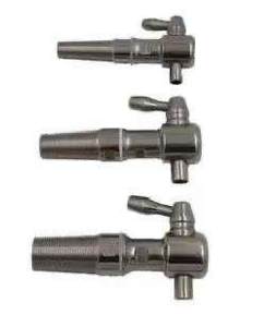 Robinet conique en acier inoxydable à filetage conique pour baril en chêne, utilisation manuelle pour camping-car - Product Image 4