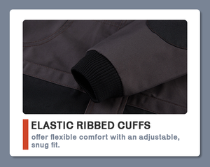 Abito da uomo Anti-strappo in tela di cotone e Poly-set Versatile abbigliamento industriale collo a costine per indumenti alti - Product Image 3