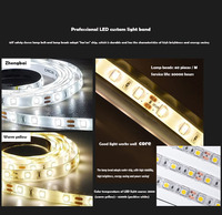 Taicron Smart 24V 4000K USB conectado tira de luz LED blanca SMD 2835 tiras para decoración del hogar habitación luces nocturnas 8mm para paisaje