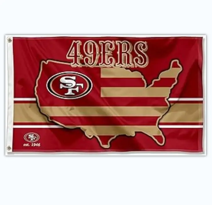 Hoge Kwaliteit Custom San Francisco 49ers Nation Usa American Country 3X5 Flag