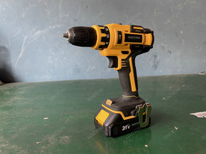 Perceuse sans fil à moteur à balais, batterie au lithium, perceuse-visseuse électrique pour la maison et le bricolage - Product Image 2