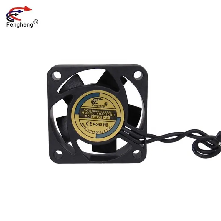 4010 Dc 24V 0.1A 6000Rpm Micro Fan Plastic Vrijstaande Mini Borstelloze Axiale Ventilator 40X40X10Mm Stille Ventilator 40Mm