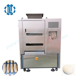 Machine à diviser et à arrondir la pâte en continu, machine à former des boules de pâte, équipement de boulangerie pour la fabrication de pizzas, sandwichs, hamburgers et beignets. - Product Image 5