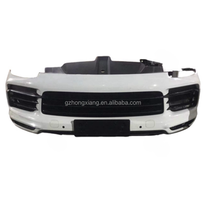 Pour <span class=keywords><strong>Porsche</strong></span> Kaman Sport Version Bodykit pour <span class=keywords><strong>Porsche</strong></span> <span class=keywords><strong>Cayenne</strong></span> ABS porte entoure pare-chocs condensateur diffuseur grille ventilateur électronique Upg - Product Image 2