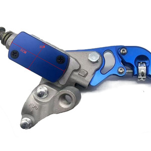 Tapa de cilindro maestro de freno CNC de aleación de aluminio al por mayor y tapa de depósito de freno de mano hidráulico para KYMCO delantero, nueva - Product Image 6