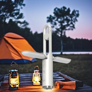 Lámpara de Camping LED Recargable Plegable de 3500mAh, Blanca, para Colgar en la Tienda de Campaña, con Linterna Superior, Portátil, para Jardín y Uso en Exteriores - Product Image 2