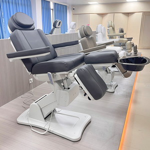 Fauteuil de podologie de luxe réglable en hauteur, lit de tatouage, 4 moteurs, fauteuil de pédicure pour hôpital, nouveau design, mobilier de <span class=keywords><strong>salon</strong></span> de beauté - Product Image 5