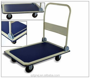 300kg pesado carro Carro de mano almacén plataforma móvil camión de <span class=keywords><strong>4</strong></span> ruedas <span class=keywords><strong>dolly</strong></span> PH300 - Product Image 2