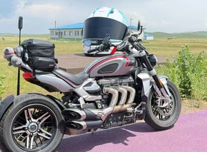 ใช้สำหรับรถมอเตอร์ไซค์ <span class=keywords><strong>Rocket</strong></span> <span class=keywords><strong>3</strong></span> GT Muscle Touring Cruiser ขนาด 2458 ซีซี เครื่องยนต์สามสูบเรียง ระบายความร้อนด้วยน้ำ พร้อมระบบ ABS ควบคุมการทรงตัวในโค้ง - Product Image 2